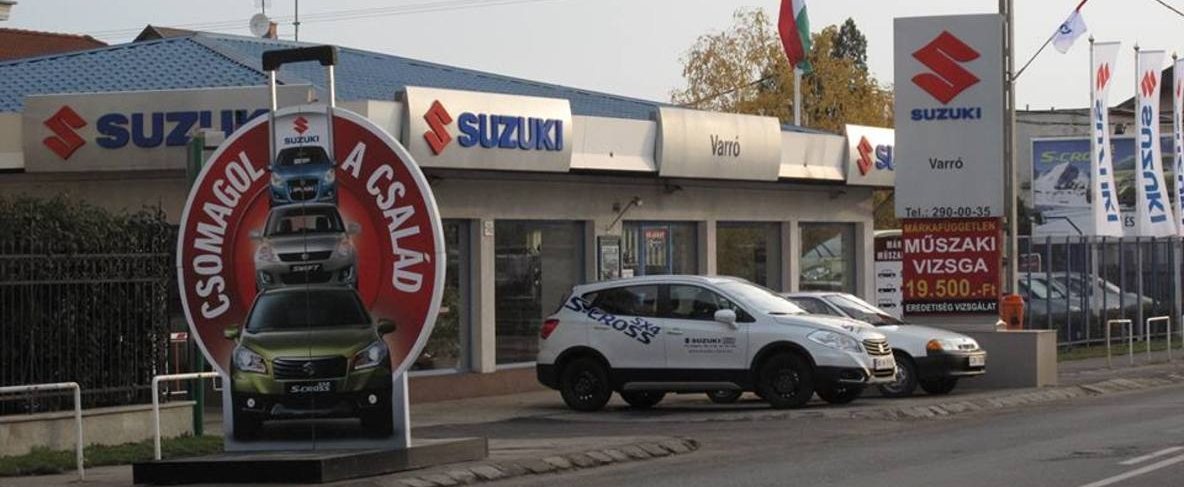Suzuki szervíz autószerviz műszaki vizsga eredetiség vizsga